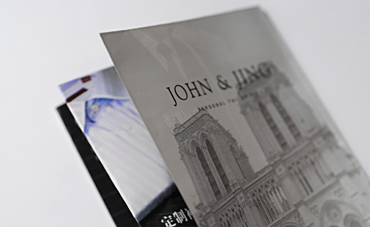 JOHN & JING宣传画册设计